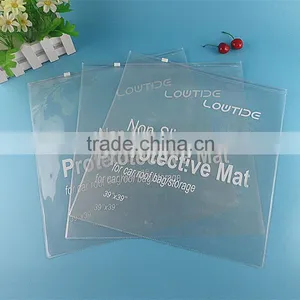 Degradable Material PVC Zip Lock Bags Clear Makeup Bags With Zipper thumbnail-6