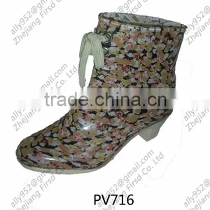 Lastest High Heel Women Rain Boots thumbnail-1