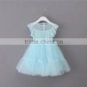 Child One-piece Knitwear Casual Dress,pure Color Kids Prom Gown Dress,hot Pink Baby Girl Beaded Ruflle Frock thumbnail-6