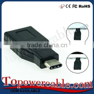 Reversible Super Speed USB Type C Male To USB C Female Adapter thumbnail-1
