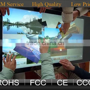 CE FCC ROHS Certification 6 Touch Points 46 Inch IR Multi-Touch Screen Infrared Multi Touch Frame IR MultiTouch Panel thumbnail-3