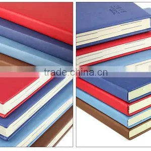 Simple Design High Quality 2016/2017 Embossed Leather Diary With Multicolor Quality Choice thumbnail-5