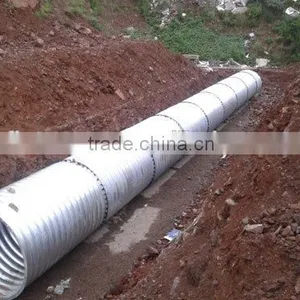 Corrugated Steel Pipes, Corrugated Metal Culverts for Combined Sewer Overflow thumbnail-3