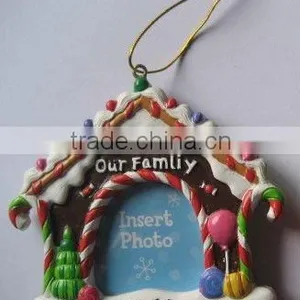 House-shaped Colorful Resin Baby Hanging Photo Frame thumbnail-1