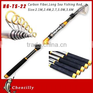 Chentilly02 HG-TS-22 Wholesale High Quality Carbon Fiber Graphite Fishing Rods Made in China thumbnail-1
