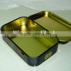 Cool Candy Tin Box, Rectangule Tin Box With Hinge, Mints Tin thumbnail-1