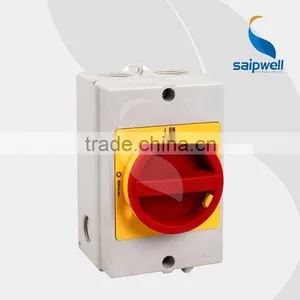 SAIP/SAIPWELL New Type 32A Electrical Waterproof Mini Rotary Switch thumbnail-1