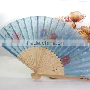 Personalized Foldable Bamboo Fans thumbnail-3