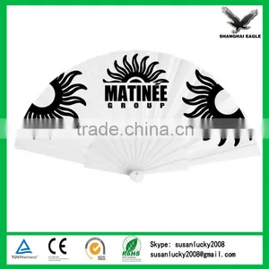 Custom Printed Folding Plastic Fans (directly From Factory) thumbnail-1