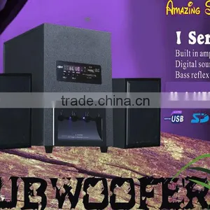 Home Theater Computer Mini System Active Wireless System DVD Player pc Speakers 5.1 thumbnail-1