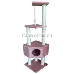 Cute Pink 50" Tree Cat Design thumbnail-1