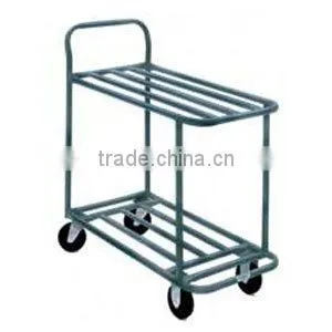 Two Shelf Steel Stocking Cart - 41" x 18" thumbnail-1