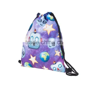 Brand New 3D Printed Sublimation Drawstring Bag thumbnail-2