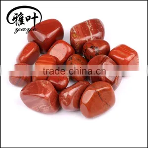 Natural Semi Precious Red Jasper 20-25mm Tumbled Stone Supplier's Choice thumbnail-1