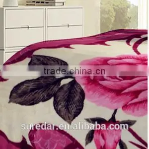 100% Polyester Mink Fleece Print Blanket /super Warm Mink Blanket thumbnail-5
