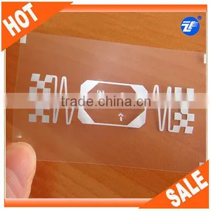 High Quality CR80 CMYK Printing Pvc Transparent Business Card thumbnail-3