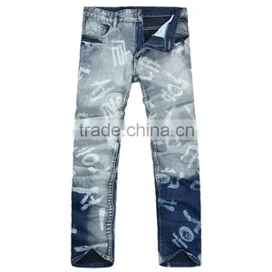 New Mens 100%cotton Jeans Stock (DS120165) thumbnail-1