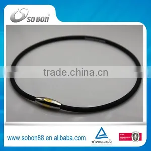2014 Latest Model Fashion Titanium Necklace With Pendent thumbnail-4