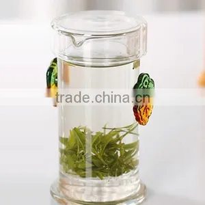 OEM Glass Tea Cup Two Handle Tea Cups Pot thumbnail-1