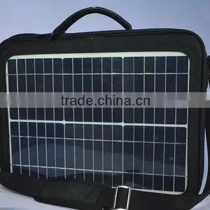 Waterproof High Efficient 15w Convenient Solar Charger Backpack For 15" Laptop Mobile Phone Iphone Digital Camera MP3 MP4 GPS thumbnail-1