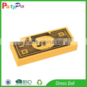 Partypro Soft Toys Creative Business Gift Custom Eco Friendly Polyurethane Money Anitstress Toy thumbnail-1