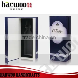 Hinged Paper Wine Gift Box for Sale thumbnail-3