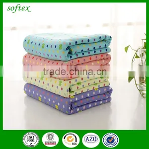 Cotton Yarn Dyed Towel Terry Bed Sheet thumbnail-5