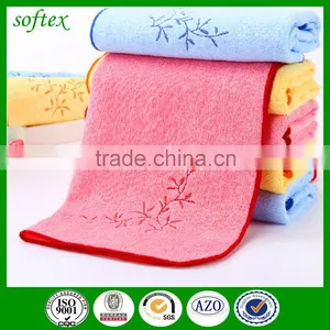 100% Polyester Embroidery Kitchen Towel Microfiber Hand Towel Plain Dish Cloth thumbnail-1