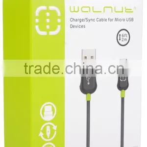 Walnut Micro Cable With ABS Housing/ROHS Passed thumbnail-4