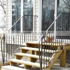 Top-selling Hand Forged Simple Design for Handrail Stairs thumbnail-1