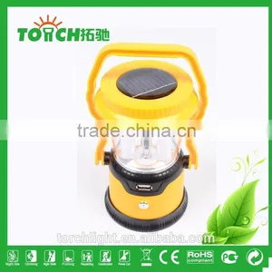 Outdoor Camping Rechargeable Emergency Led Lantern High Quality Waterproof ABS Plastic 5w Led Lantern Solar Hiking Light thumbnail-5
