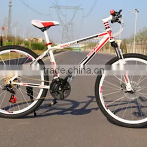 Colorful 26inch Bicycle Double Disc Brake Road Bikes Carbon Steel 21Speed Mountain Bicycle Most Popular thumbnail-3