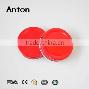 Wholesale Red Metal Tinplate Caps for Glass Jar thumbnail-2