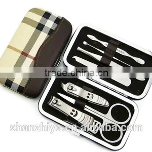 Stylish 5PCS Personal Manicure Set With PU Leather Case thumbnail-2