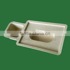 Wholesale Supplier of Biodegradable Thermoformed Fiber White Moulded Paper Pulp Packaging thumbnail-5