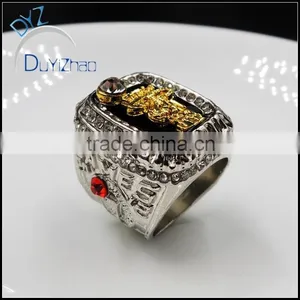 Cheap Custom Championship Rings, Symbol Men's Jewelry Rings thumbnail-1