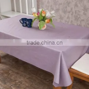Purple Satin Rosette Table Cloth/table Cover Tablecloth/purple Flocking Damask Overlay thumbnail-2