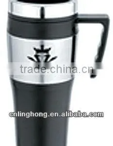 Stainless Steel Plastic Gift Promotion Thermos Mug thumbnail-1