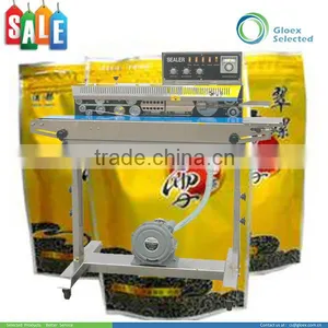 CE Approved Vertical 45kg Continuous Large Heavy Plastic Bag Sealing Machine thumbnail-1