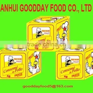 4g China Factory Chicken and Beef Broth Cube thumbnail-1