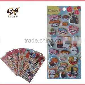Cartoon Puffy Stickercartoon Puffy Sticker/3d Foam Puffy Sticker for Kids Room Decor/kids Cute Puffy Stickers thumbnail-1