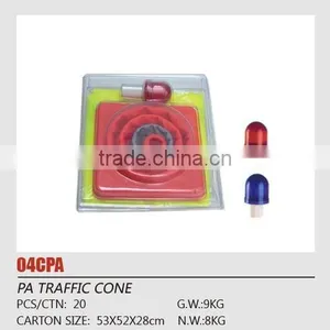 Collapsible Traffic Cone and Safety Vest thumbnail-1