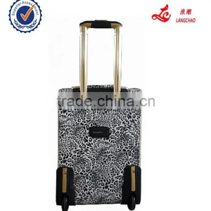 Aluminium Trolley Luggage Middle East Market Leopard Material Aluminium Trolley Luggage Baoding Factory High Quality thumbnail-3