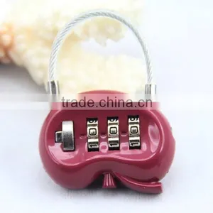 High Quality Zin Alloy Changeable Combination Lock,combination Padlock,kidney Shape Digital Lock, CH-138 thumbnail-2
