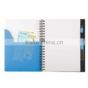 Cheap Spiral Notebook With Pen Holder thumbnail-4
