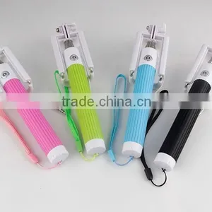 Mini Selfie Stick With 20cm Length Only After Folding, no Need Bluetooth Selfie Stick, Hot Selling Wired Selfie Stick thumbnail-2