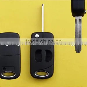 Modified Folding 2 Buttons Remote Key Cover Toyota Carola Toy43 Blade thumbnail-1
