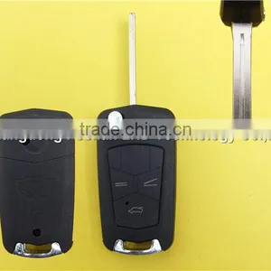 EXCELLENT Toyota Camry RAV4 3 Button Car Remote Flip Key Blank Shell thumbnail-1