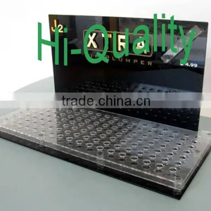 Black Acrylic Golden Logo Display Rack thumbnail-1