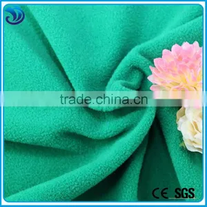 Hot Sell Dying Fabric Single 100% Polyester Cheap Polar Fleece Fabric of China Suppiler thumbnail-2